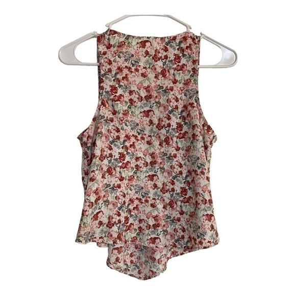 HOLLISTER Layered Ruffle Floral Top - Picture 4 of 4